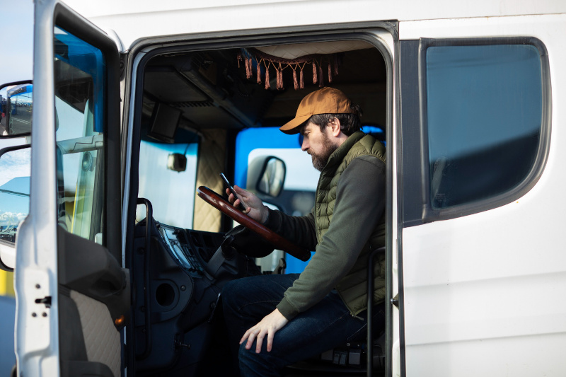 GateBooking mobile applications in a logistics environment